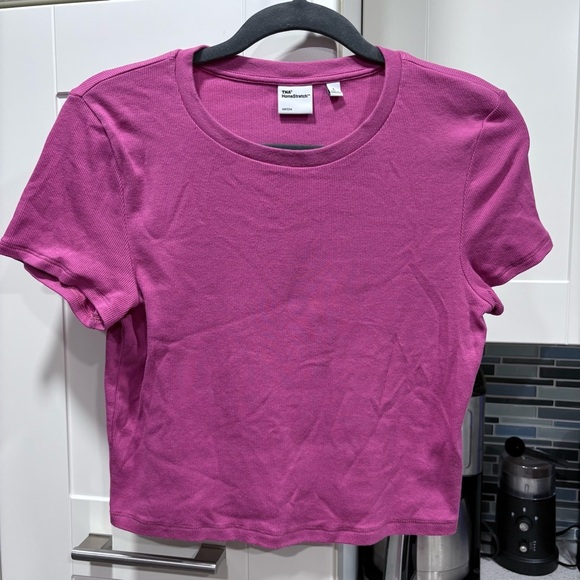 Aritzia TNA Homestretch Rib Tee - Picture 1 of 5